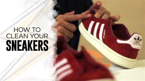 how to clean adidas campus sneakers